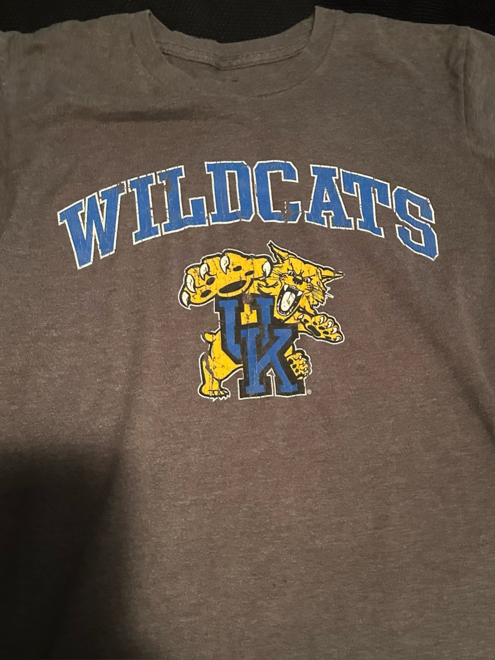 Knights Apparel Gray T‑Shirt with Blue Lettering - Picture 2 of 3
